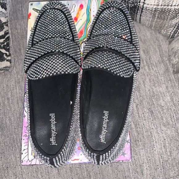 Jeffrey Campbell
Velvit Crystal
Embellished Loafer - Picture 7 of 17